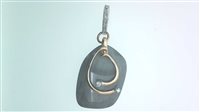 Pendente Silvia Kelly Donna Flat in Oro Quarzo P307/1A-35868 - P307/1A-35868
